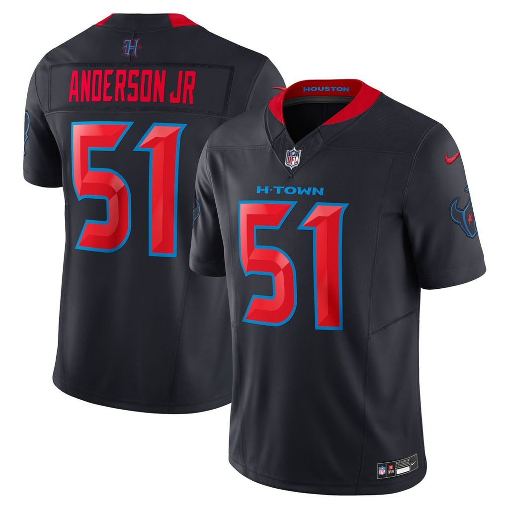 Will Anderson Jr. Houston Texans Nike 2nd Alternate Vapor F.U.S.E. Limited Jersey - Navy Official NFL Team Apparel Football Fan Gear
