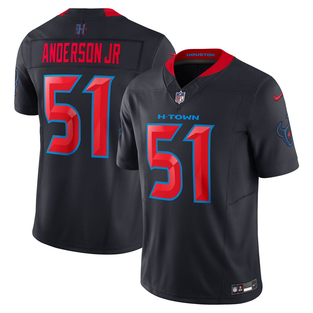 Will Anderson Jr. Houston Texans Nike 2nd Alternate Vapor F.U.S.E. Limited Jersey - Navy Official NFL Team Apparel Football Fan Gear