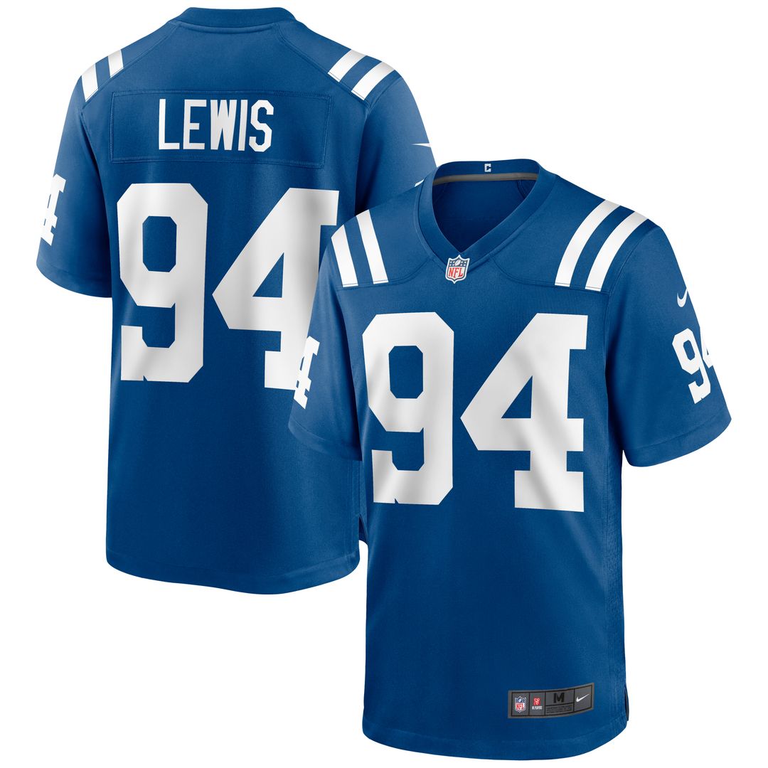 Tyquan Lewis Indianapolis Colts Nike Game Jersey - Royal Official NFL Team Apparel Football Fan Gear
