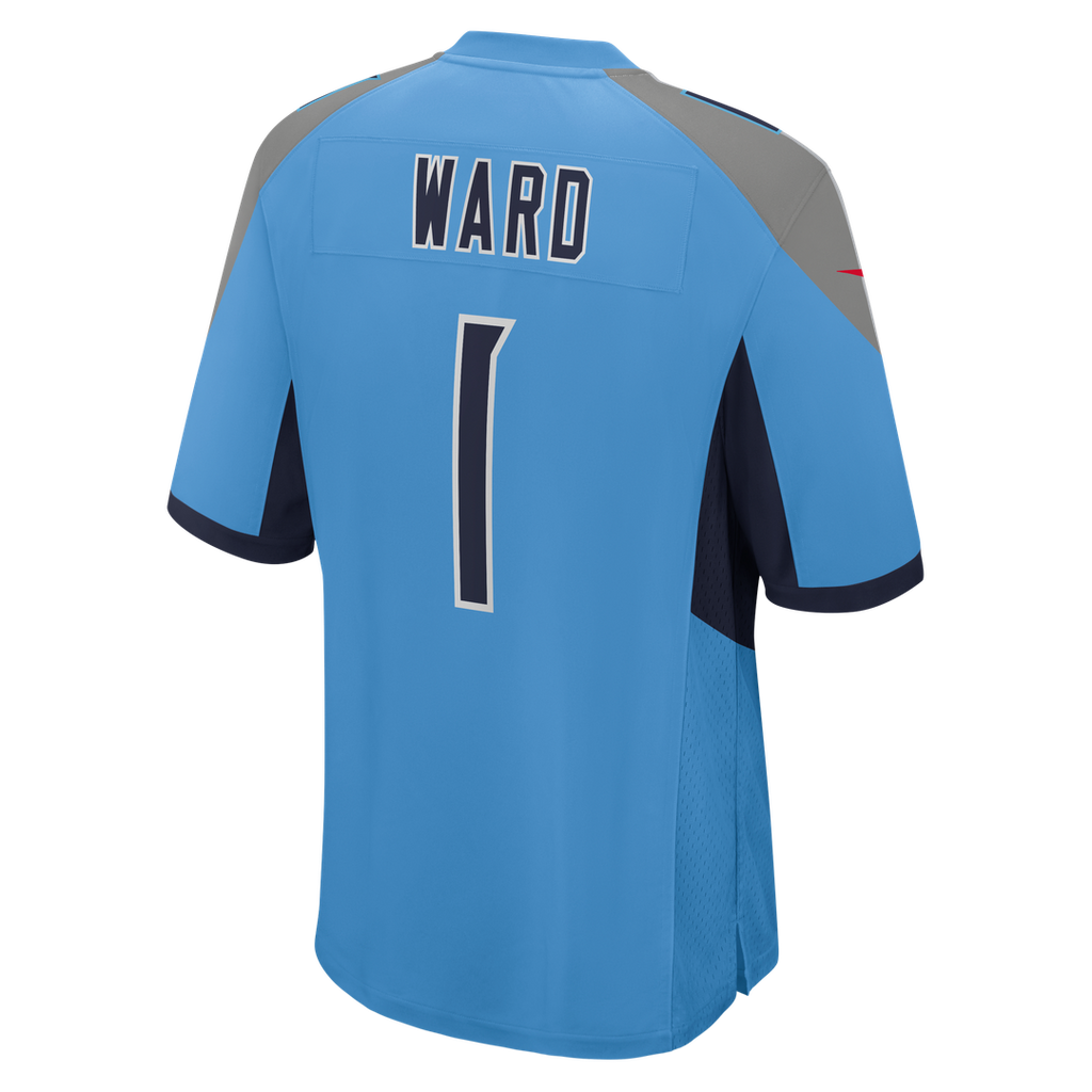 Cameron Ward Tennessee Titans Nike Team Game Jersey - Light Blue Official NFL Team Apparel Football Fan Gear