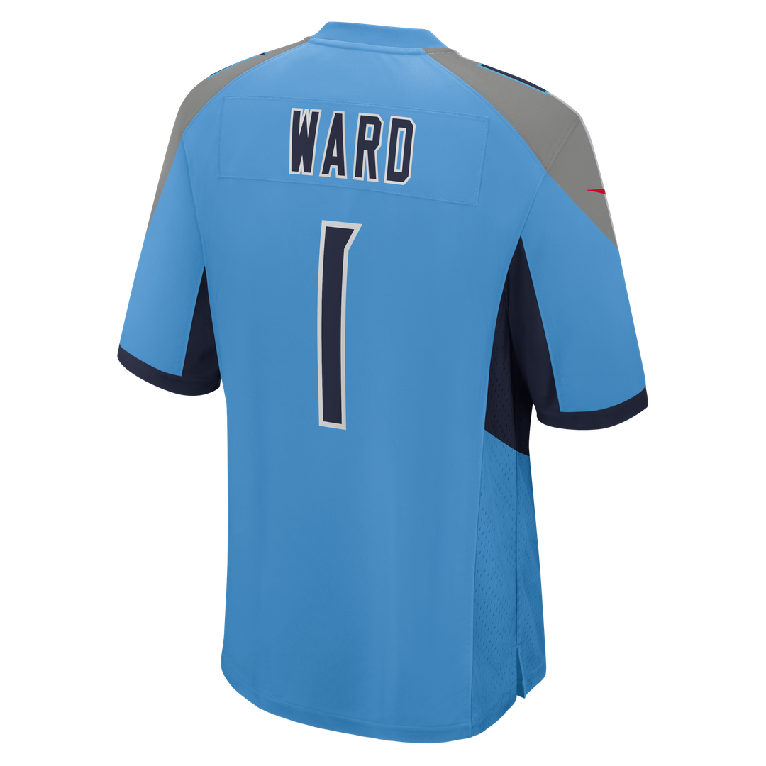 Cameron Ward Tennessee Titans Nike Team Game Jersey - Light Blue Official NFL Team Apparel Football Fan Gear
