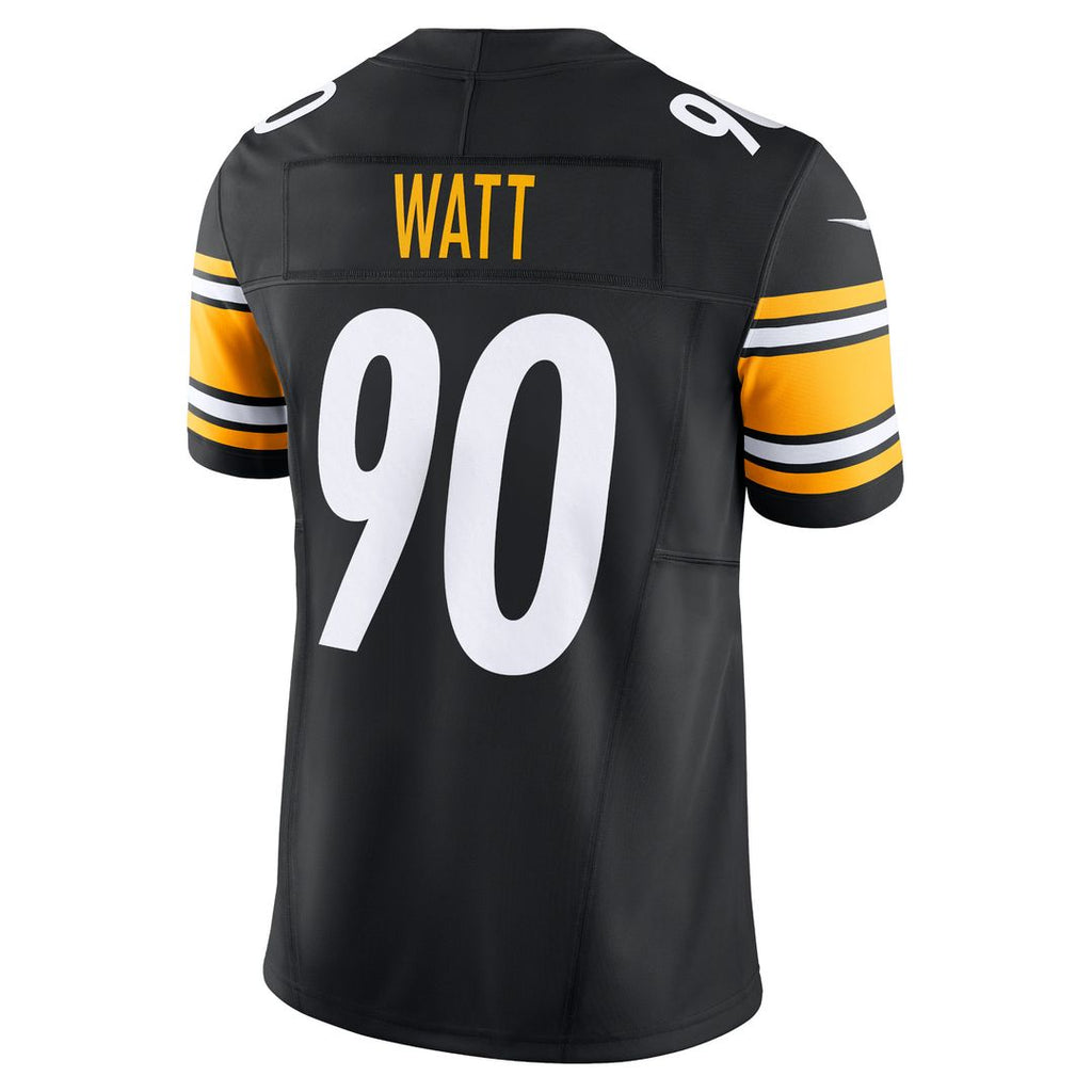 T.J. Watt Pittsburgh Steelers Nike Vapor F.U.S.E. Limited Jersey - Black Official NFL Team Apparel Football Fan Gear