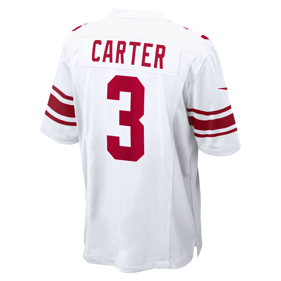 Abdul Carter New York Giants Nike Game Jersey - White Official NFL Team Apparel Football Fan Gear