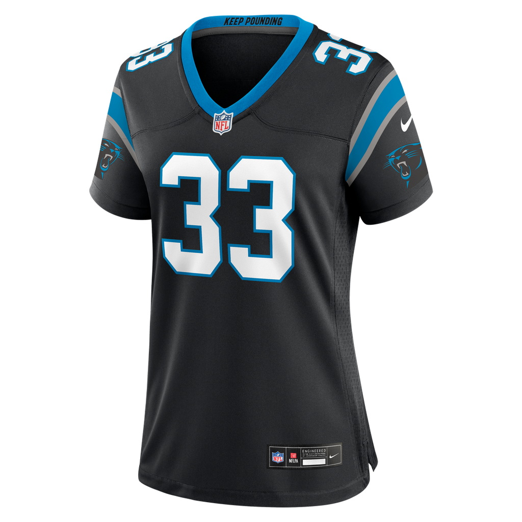 Robert Rochell Carolina Panthers Nike Women's Team Game Jersey - Black Official NFL Team Apparel Football Fan Gear