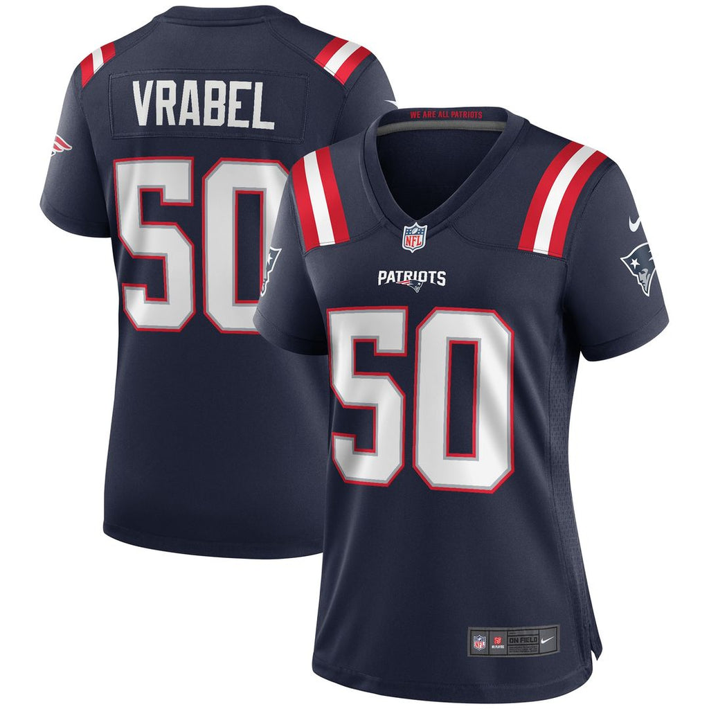 Mike Vrabel New England Patriots Nike Women's Game Retired Player Jersey - Navy Official NFL Team Apparel Football Fan Gear