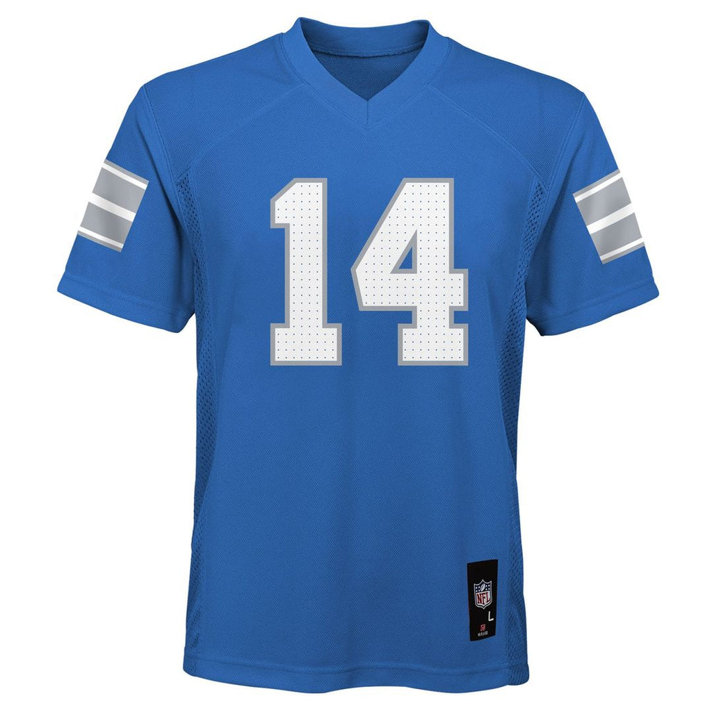 Amon-Ra St. Brown Detroit Lions Youth Replica Player Jersey - Blue Official NFL Team Apparel Football Fan Gear