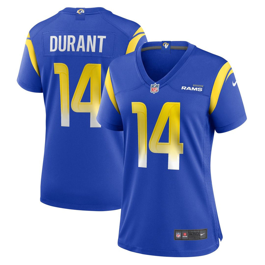 Cobie Durant Los Angeles Rams Nike Women's Game Player Jersey - Royal Official NFL Team Apparel Football Fan Gear