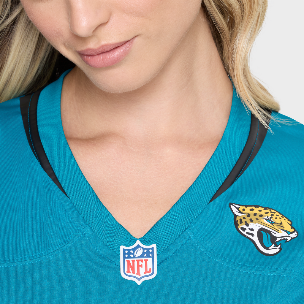 Tim Jones Jacksonville Jaguars Nike Women's Team Game Jersey - Teal Official NFL Team Apparel Football Fan Gear