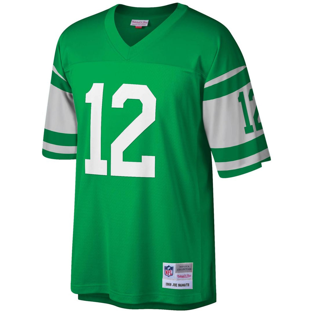 Joe Namath New York Jets Mitchell & Ness Legacy Replica Jersey - White Official NFL Team Apparel Football Fan Gear