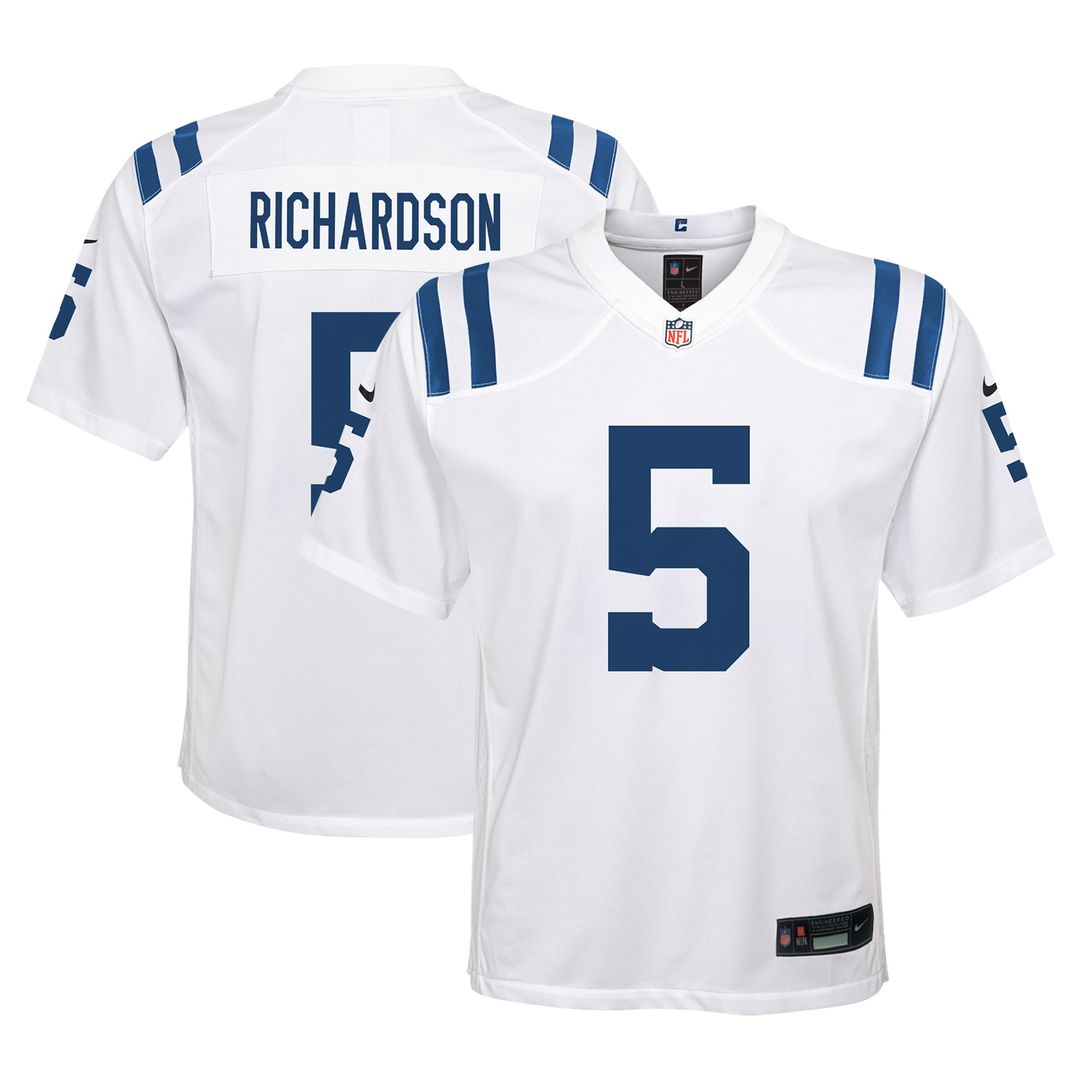 Indianapolis Colts Nike Youth Game Jersey - White Official NFL Team Apparel Football Fan Gear