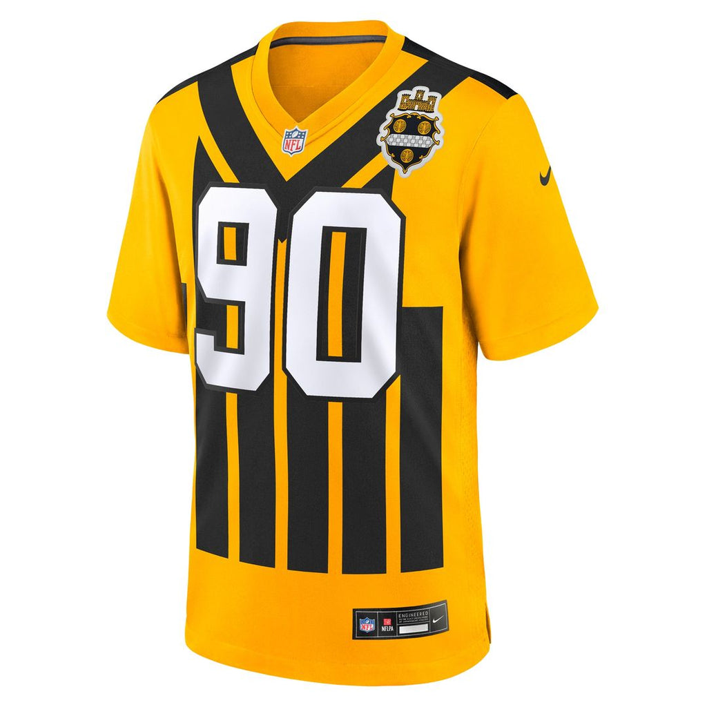 T.J. Watt Pittsburgh Steelers Nike Game Jersey - Black Official NFL Team Apparel Football Fan Gear