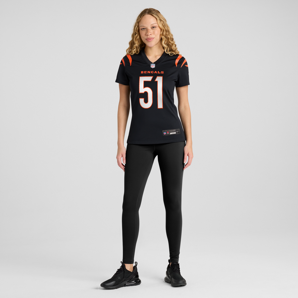 Isaiah Foskey Cincinnati Bengals Nike Women's Team Game Jersey - Black Official NFL Team Apparel Football Fan Gear