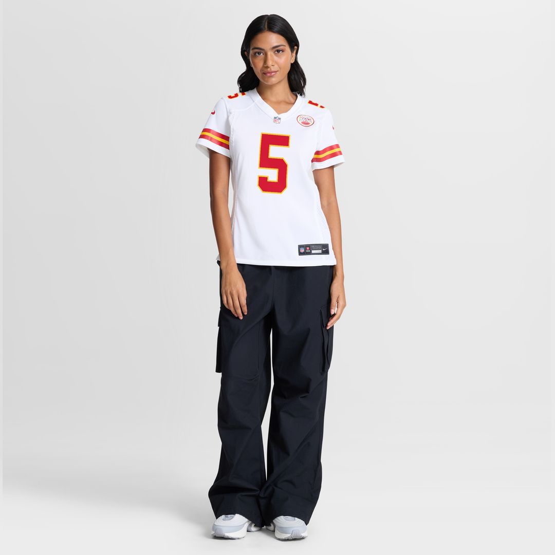 Mansoor Delane Kansas City Chiefs Nike Women's Game Jersey - White Official NFL Team Apparel Football Fan Gear
