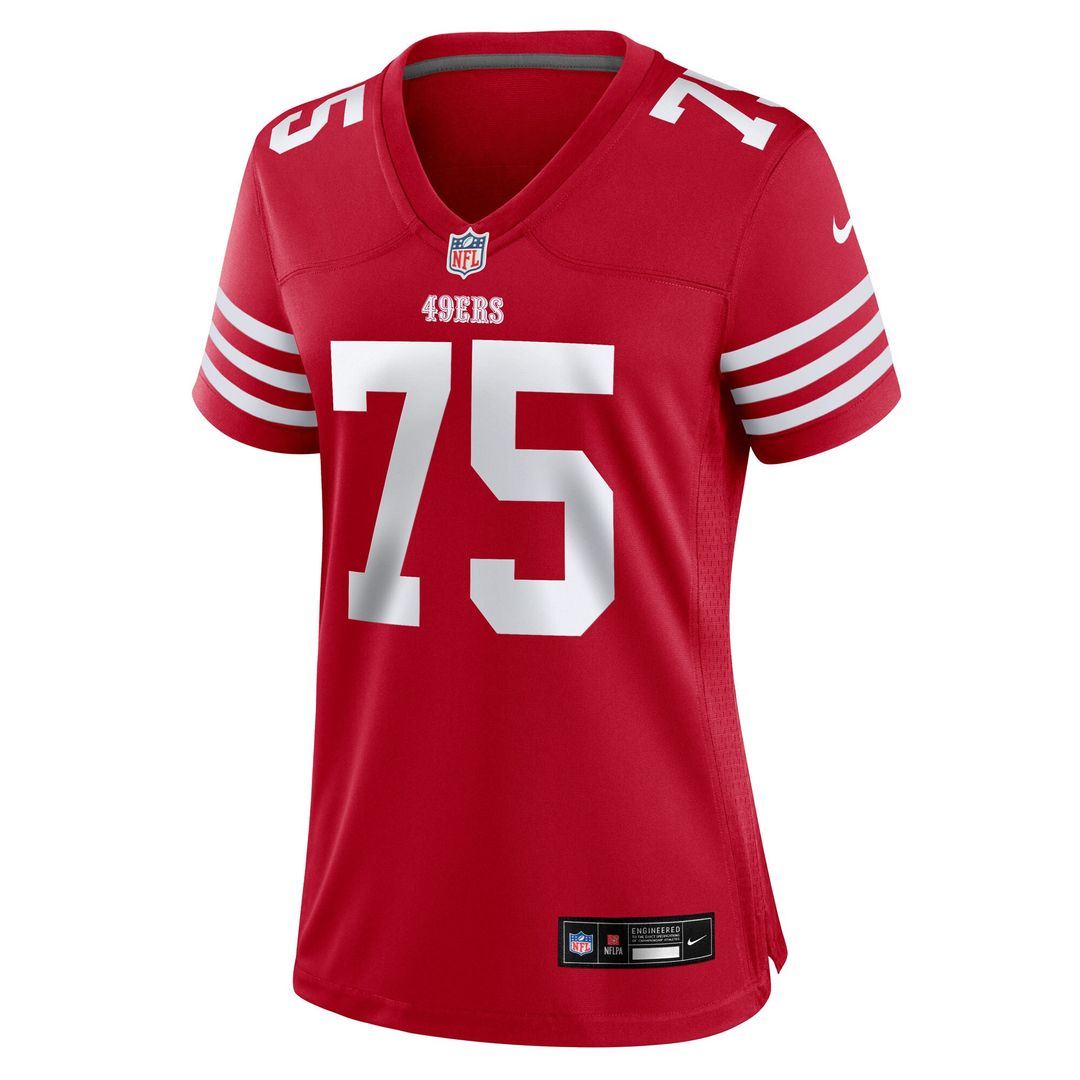 Connor Colby San Francisco 49ers Nike Women's Team Game Jersey - Scarlet Official NFL Team Apparel Football Fan Gear