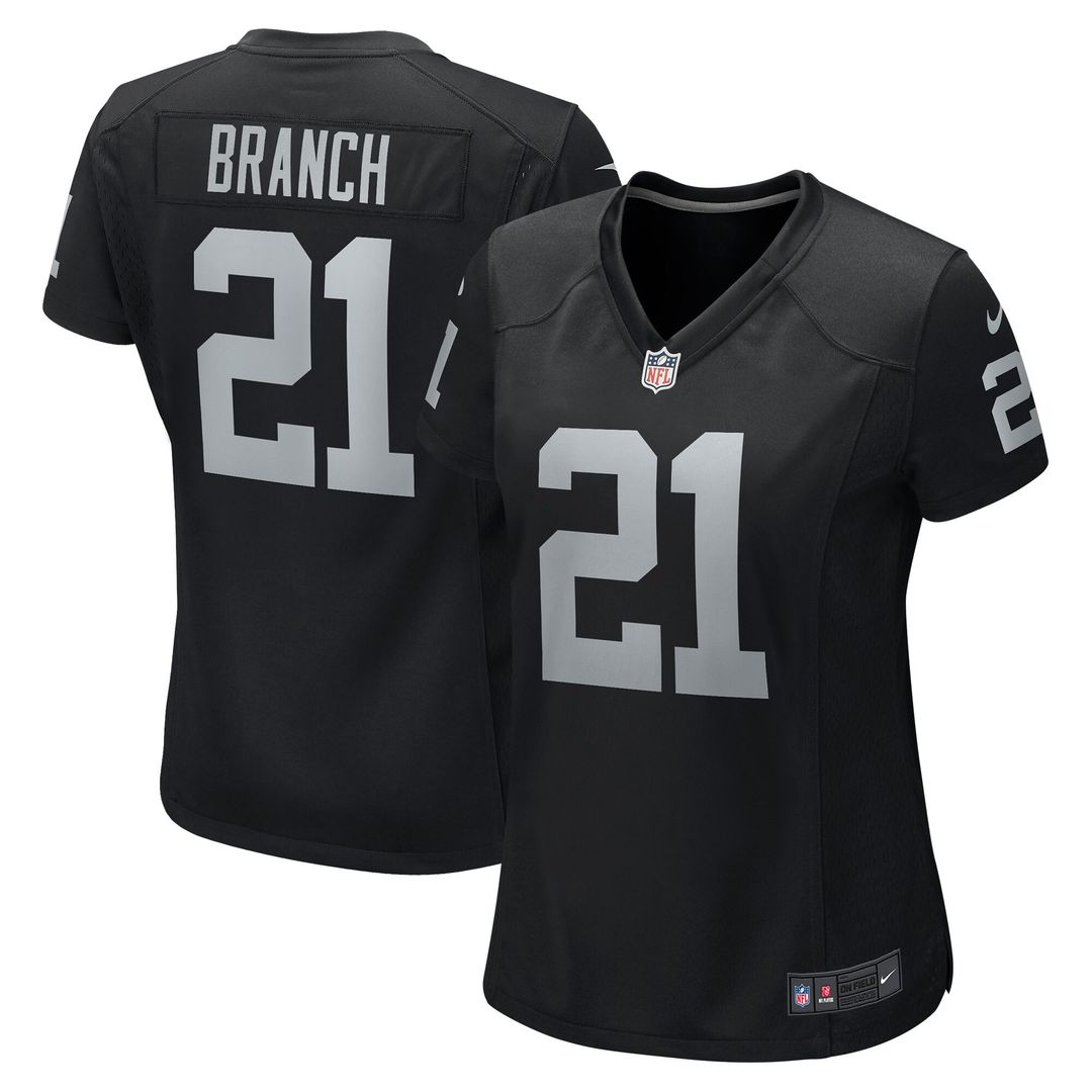 Cliff Branch Las Vegas Raiders Nike Women's Retired Player Game Jersey - Black Official NFL Team Apparel Football Fan Gear