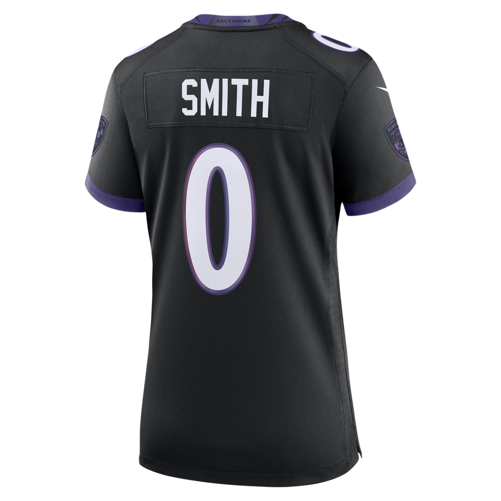 Roquan Smith Baltimore Ravens Nike Women's Alternate Game Jersey - Black Official NFL Team Apparel Football Fan Gear