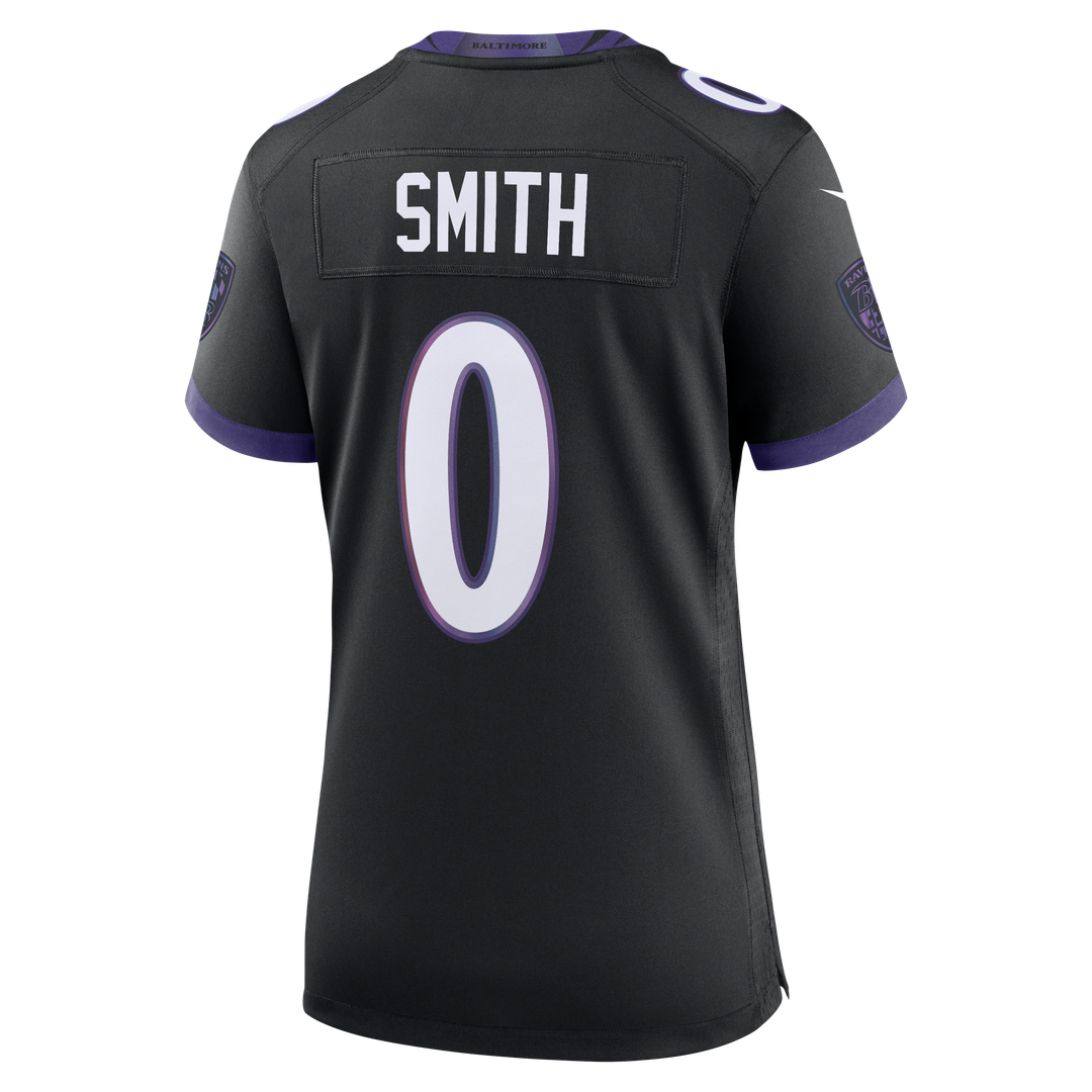 Roquan Smith Baltimore Ravens Nike Women's Alternate Game Jersey - Black Official NFL Team Apparel Football Fan Gear