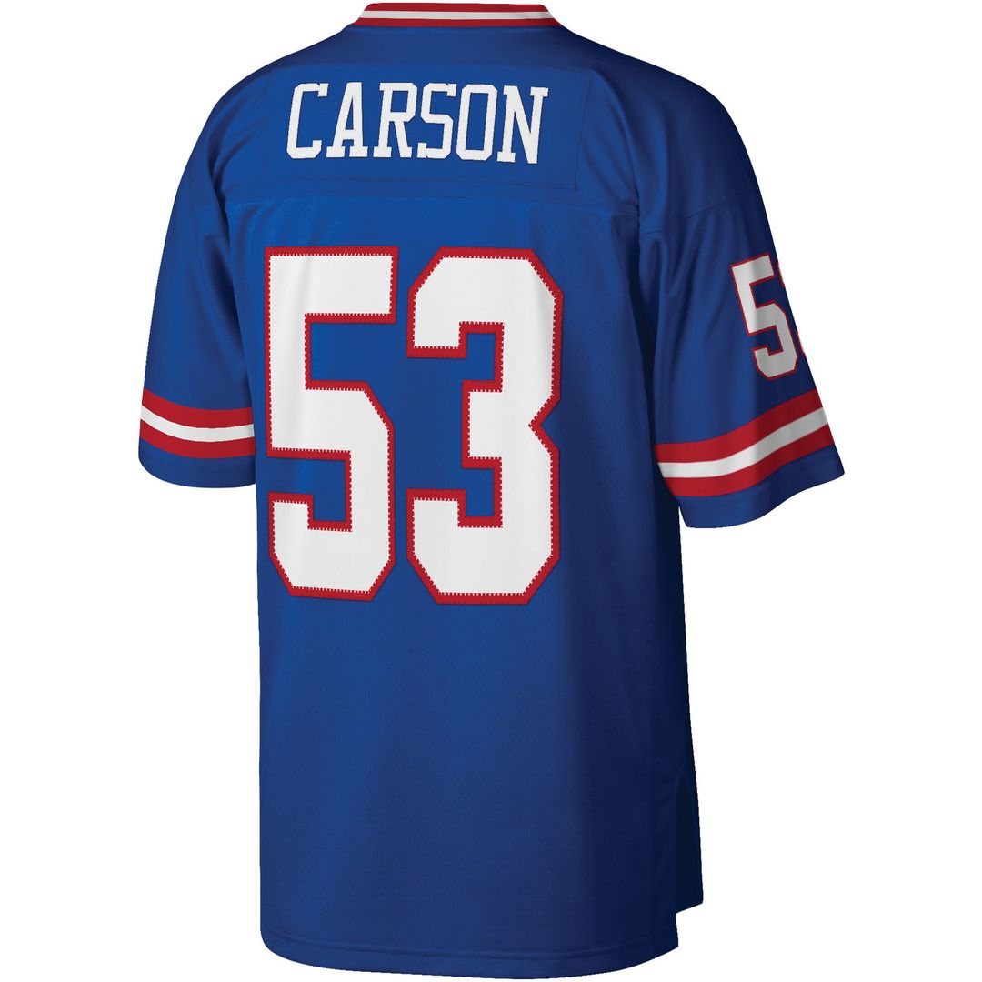 Harry Carson New York Giants Mitchell & Ness Legacy Replica Jersey - Royal Official NFL Team Apparel Football Fan Gear