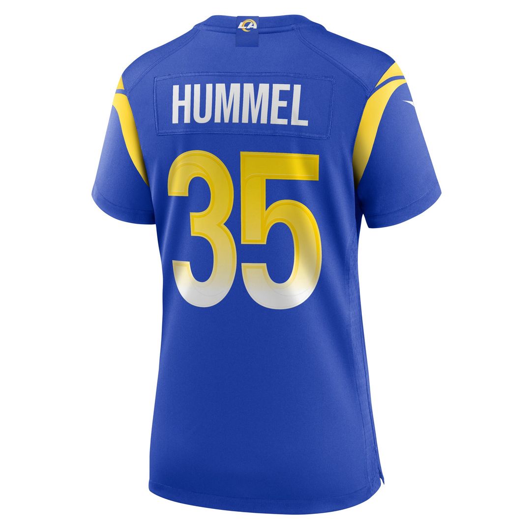 Jake Hummel Los Angeles Rams Nike Women's Game Player Jersey - Royal Official NFL Team Apparel Football Fan Gear