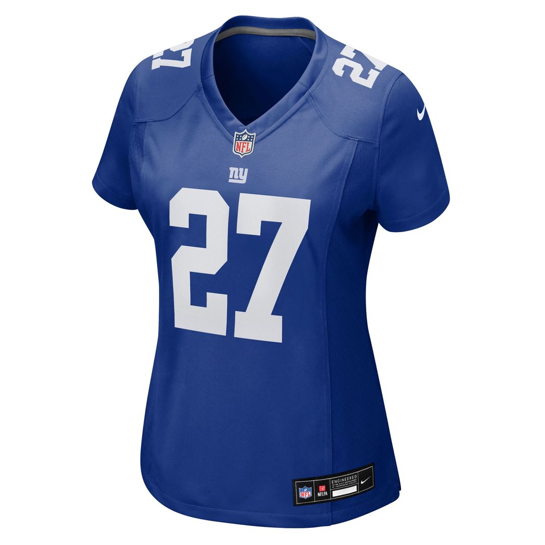 Tyler Nubin New York Giants Nike Women's Team Game Jersey - Royal Official NFL Team Apparel Football Fan Gear