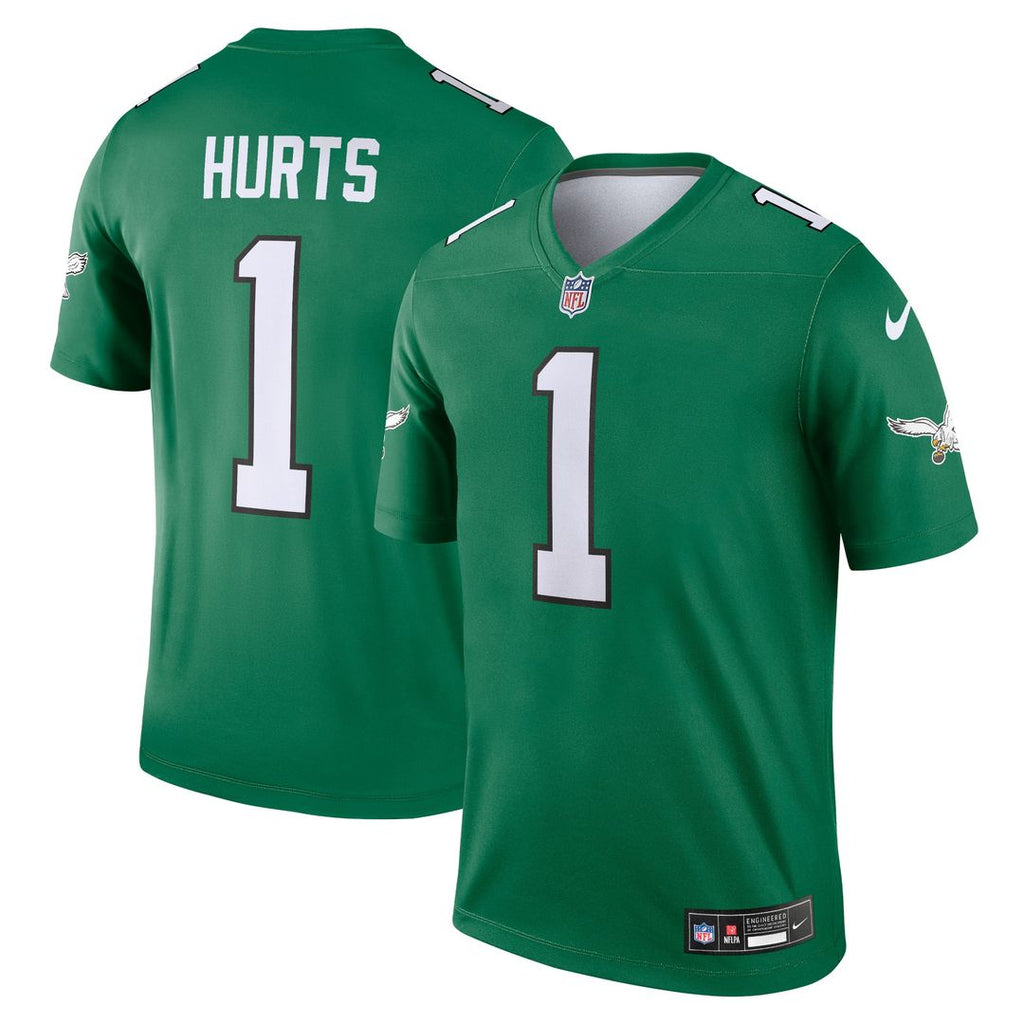 Jalen Hurts Philadelphia Eagles Nike Legend Player Performance Top - Kelly Green NFL Fan Gear Popular Style