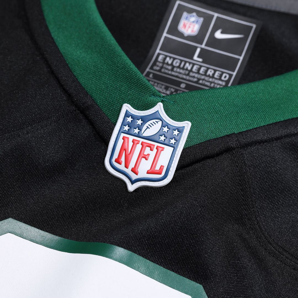Will McDonald IV New York Jets Nike Alternate Game Jersey - Legacy Black Official NFL Team Apparel Football Fan Gear
