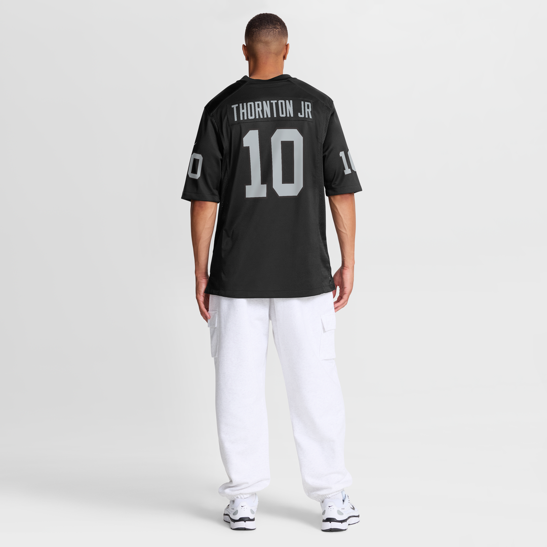 Dont'e Thornton Jr. Las Vegas Raiders Nike Team Game Jersey - Black Official NFL Team Apparel Football Fan Gear