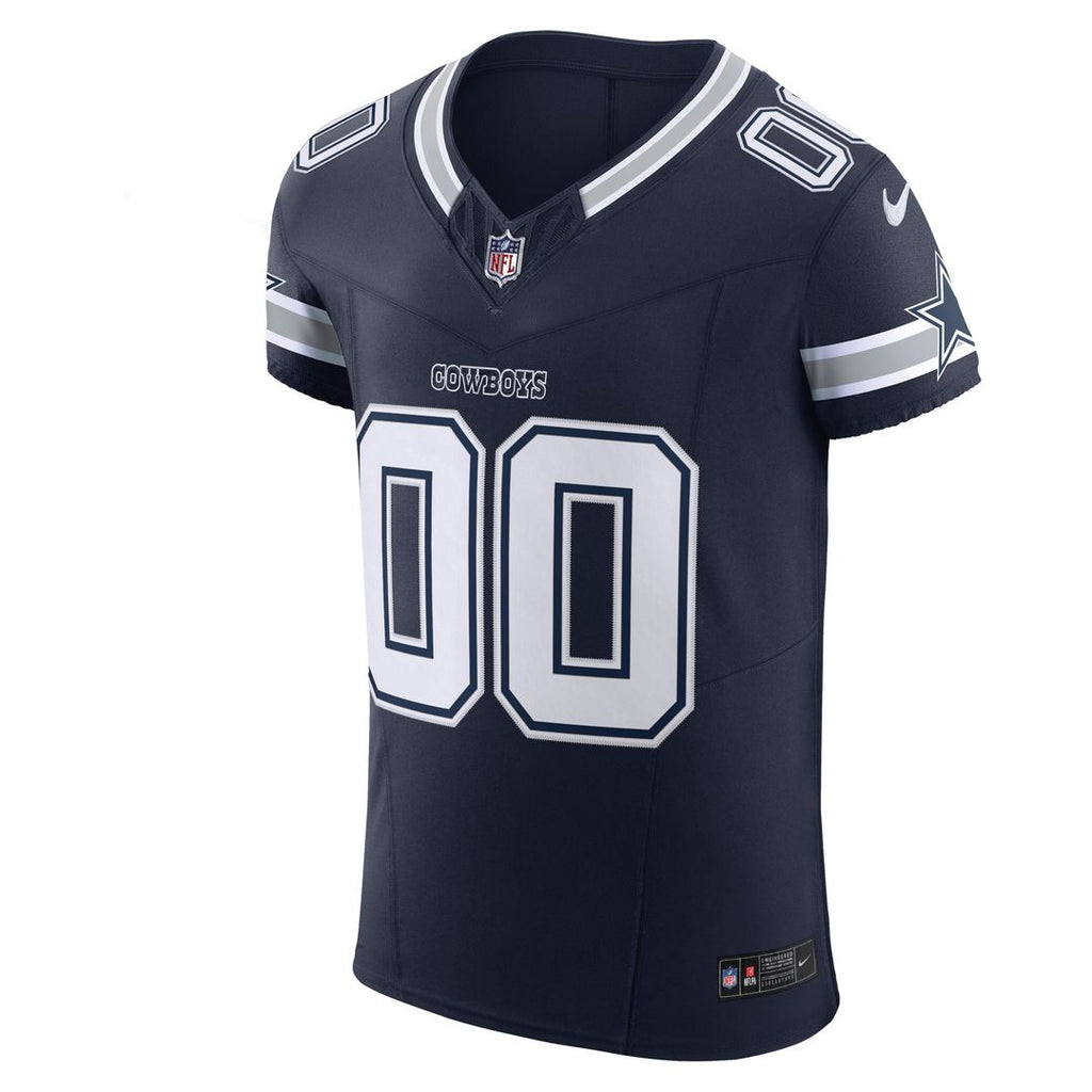 Dallas Cowboys Nike Vapor F.U.S.E. Elite Custom Jersey - Navy Official NFL Team Apparel Football Fan Gear