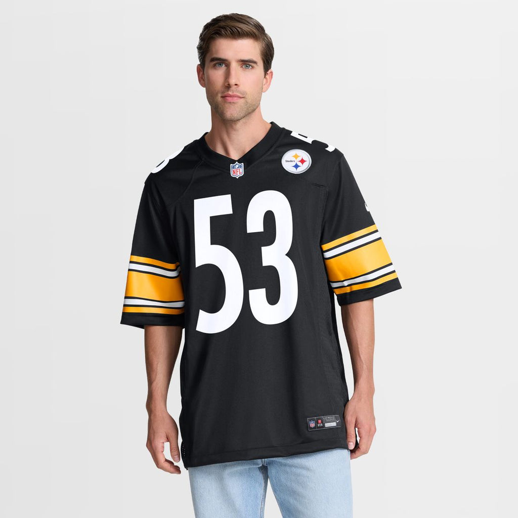 JaWhaun Bentley Pittsburgh Steelers Nike Team Game Jersey - Black Official NFL Team Apparel Football Fan Gear