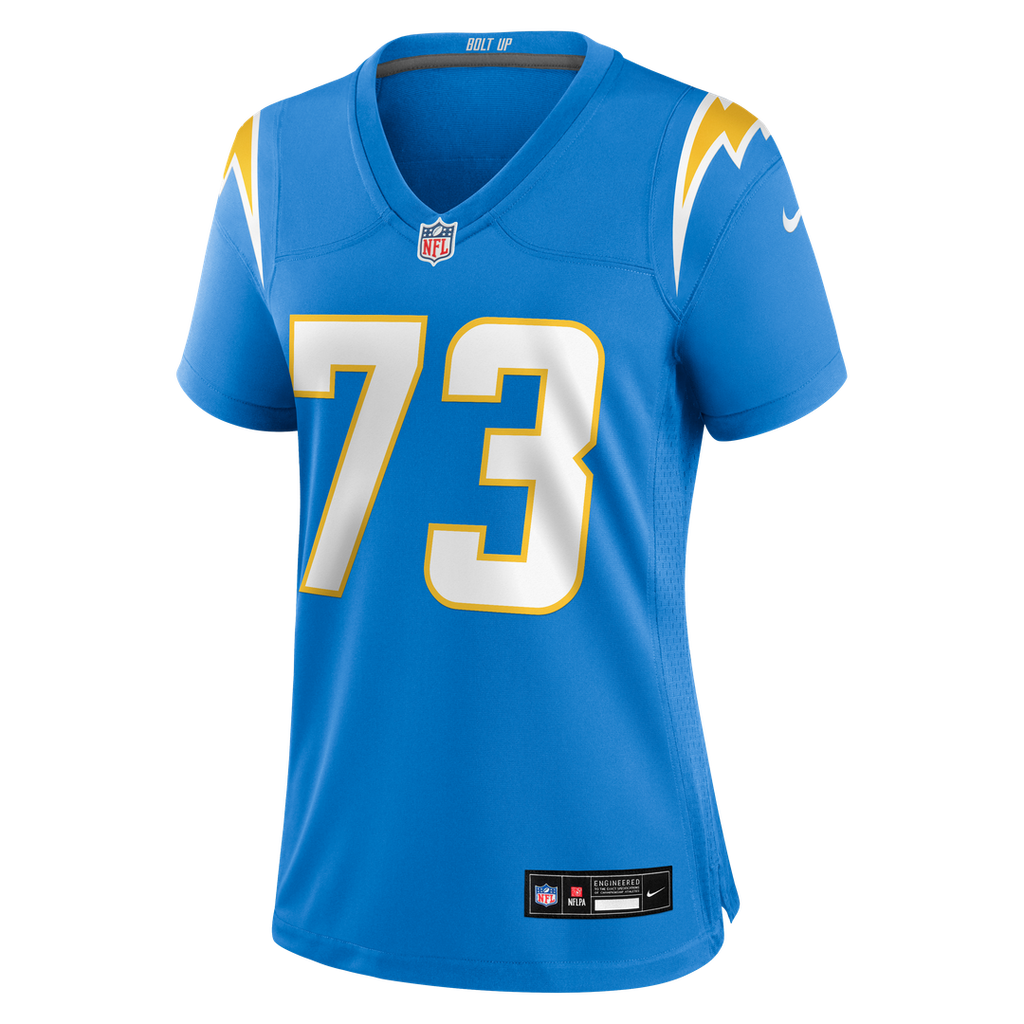 Alex Harkey Los Angeles Chargers Nike Women's Team Game Jersey - Powder Blue Official NFL Team Apparel Football Fan Gear