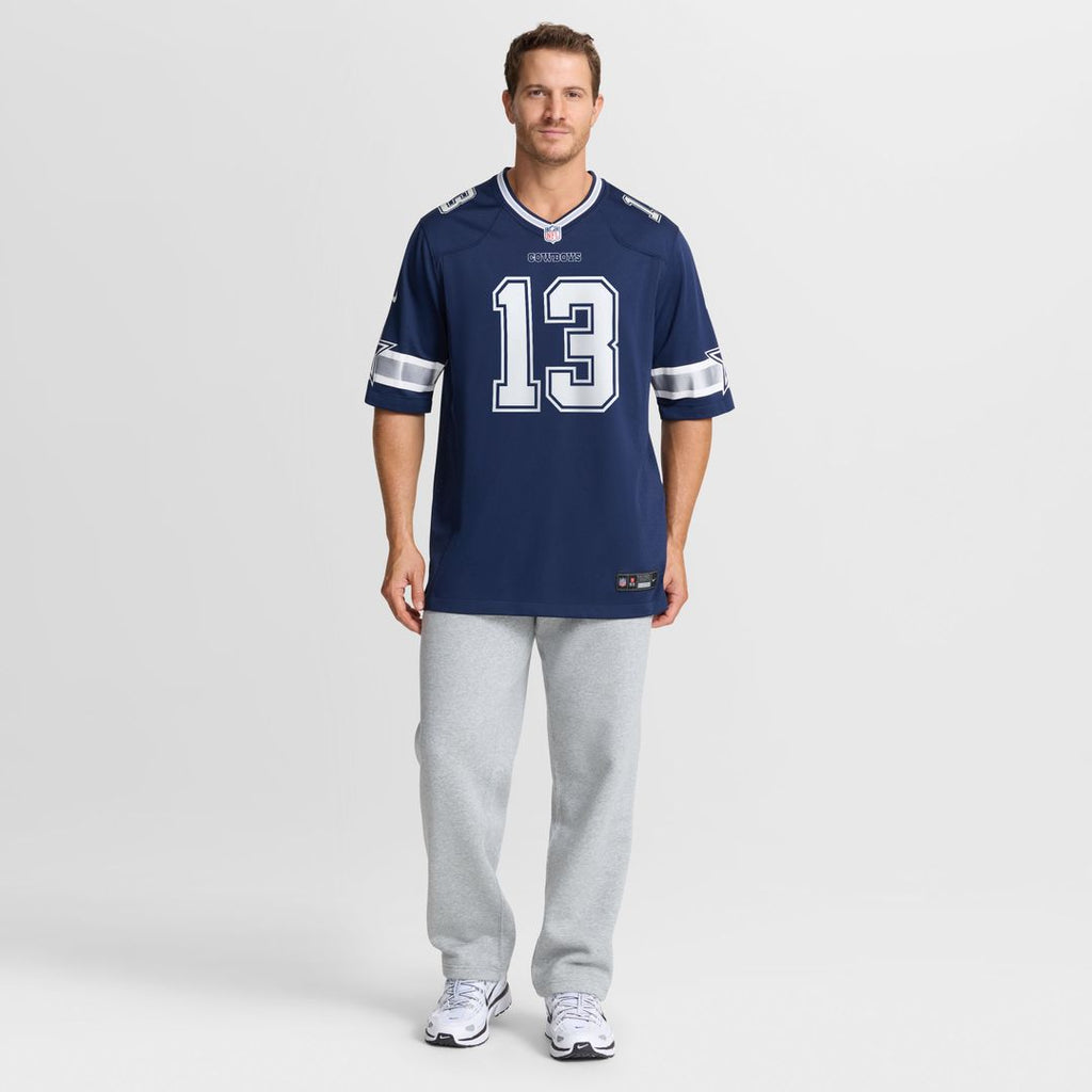 Caleb Downs Dallas Cowboys Nike Game Jersey - White Official NFL Team Apparel Football Fan Gear