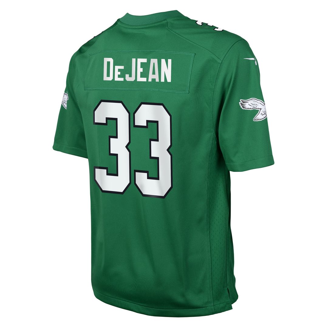 Cooper DeJean Philadelphia Eagles Nike Youth Game Player Jersey - Midnight Green Official NFL Team Apparel Football Fan Gear
