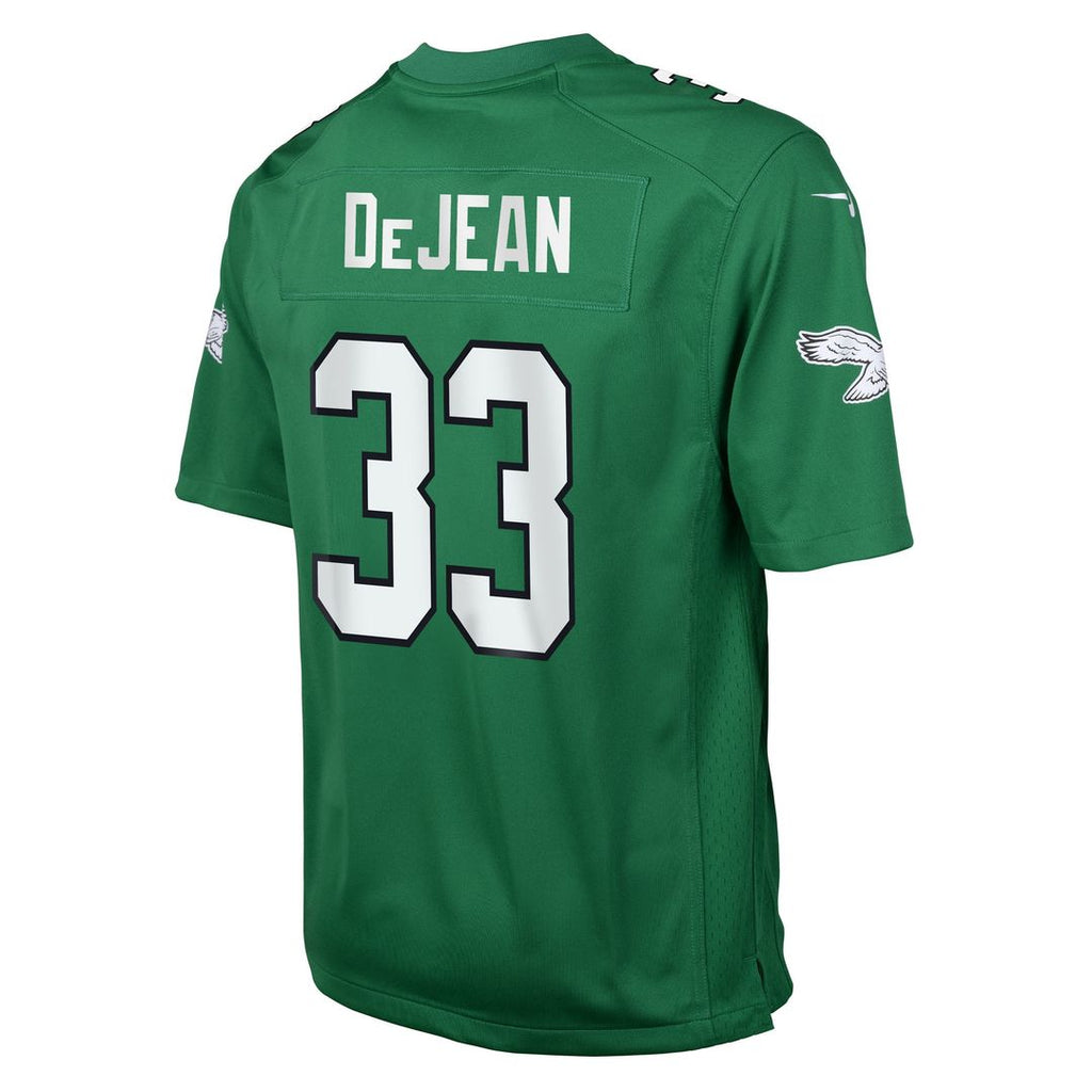 Cooper DeJean Philadelphia Eagles Nike Youth Alternate Game Jersey - Kelly Green Official NFL Team Apparel Football Fan Gear