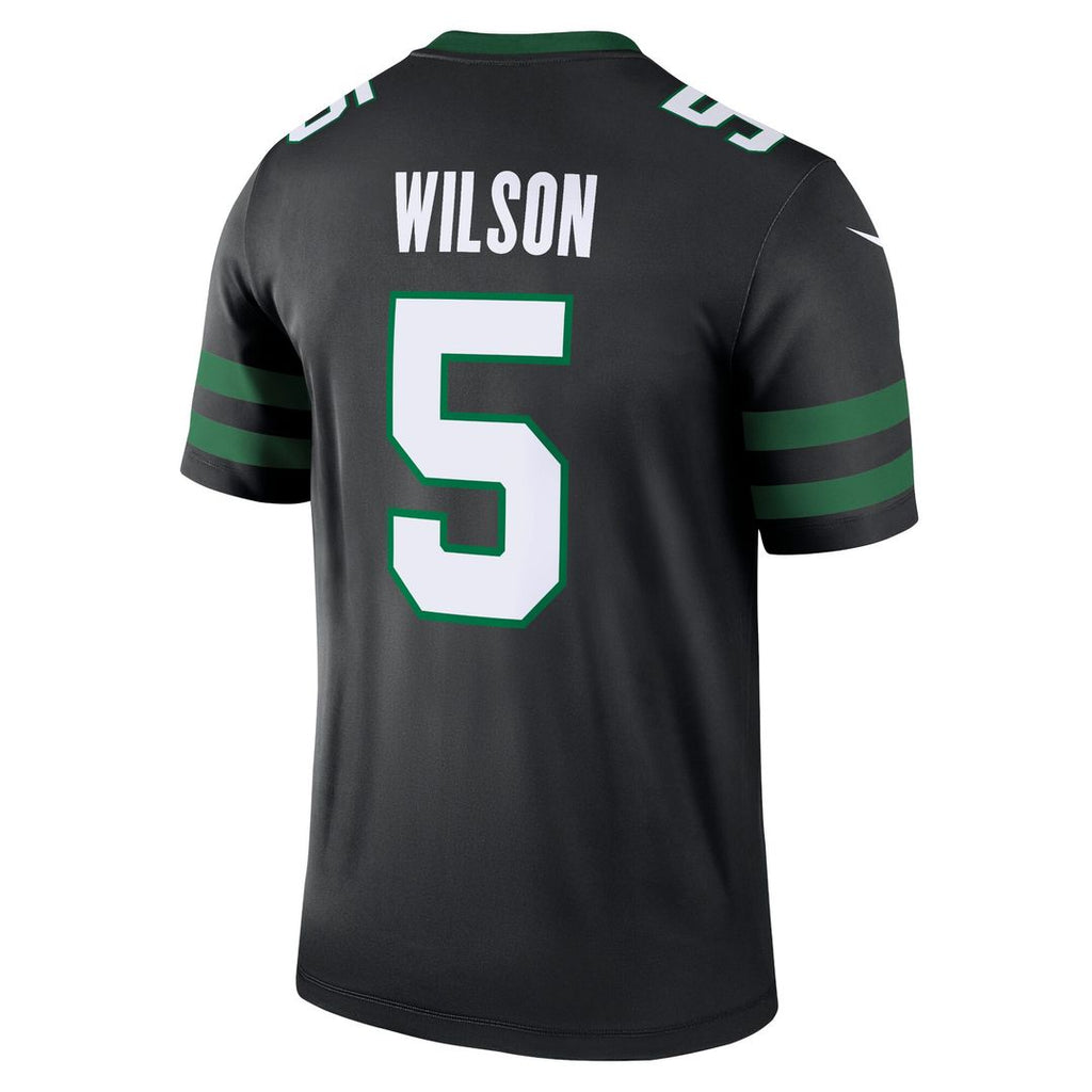 Garrett Wilson New York Jets Nike Legend Player Performance Top - Black NFL Fan Gear Popular Style