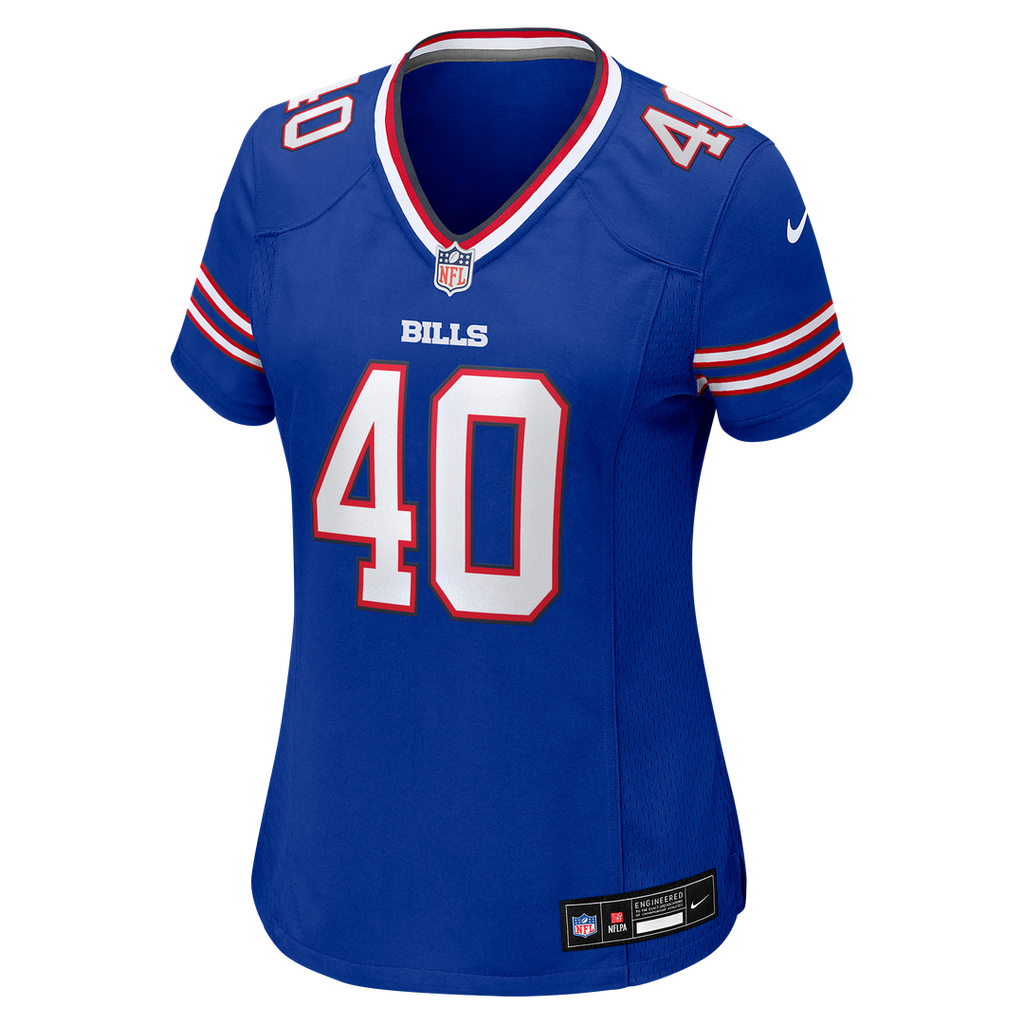 Matthew Wright Buffalo Bills Nike Women's Team Game Jersey - Royal Official NFL Team Apparel Football Fan Gear