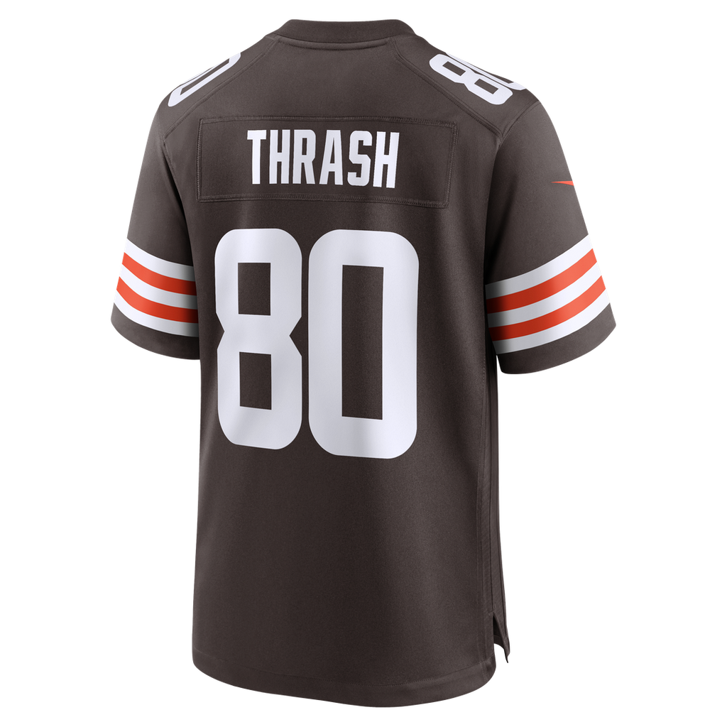 Jamari Thrash Cleveland Browns Nike Team Game Jersey - Brown Official NFL Team Apparel Football Fan Gear