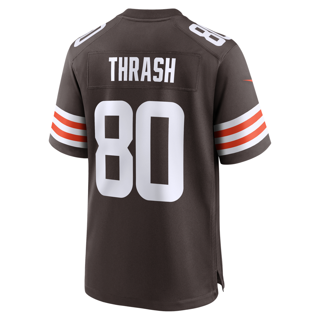 Jamari Thrash Cleveland Browns Nike Team Game Jersey - Brown Official NFL Team Apparel Football Fan Gear