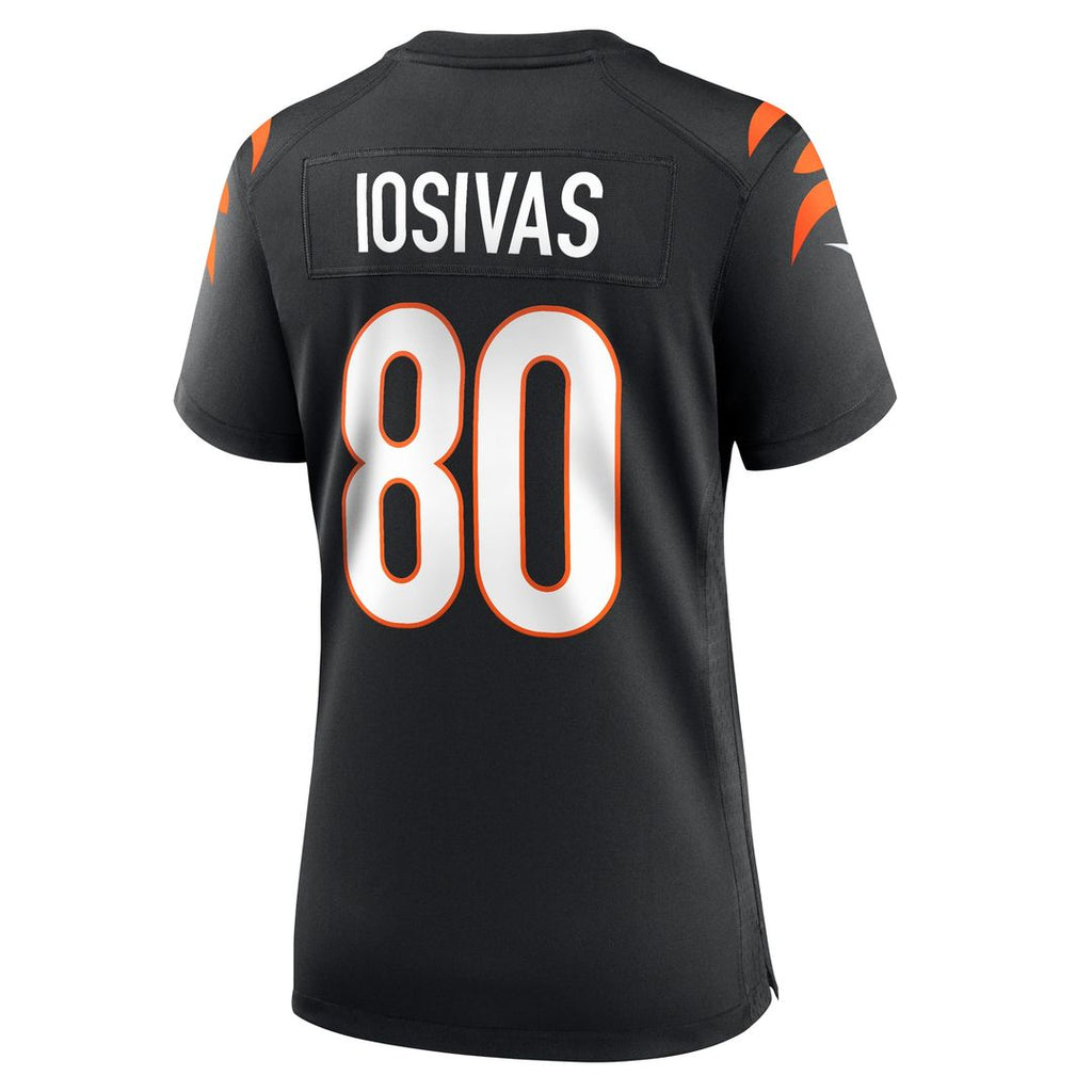 Andrei Iosivas Cincinnati Bengals Nike Women's Team Game Jersey - Black Official NFL Team Apparel Football Fan Gear