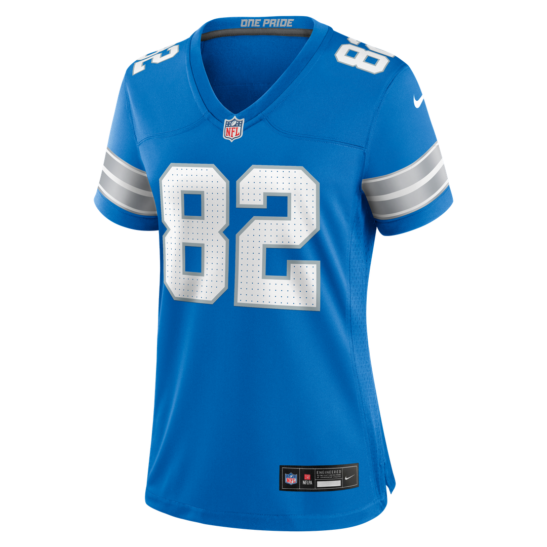 Thomas Gordon Detroit Lions Nike Women's Team Game Jersey - Blue Official NFL Team Apparel Football Fan Gear