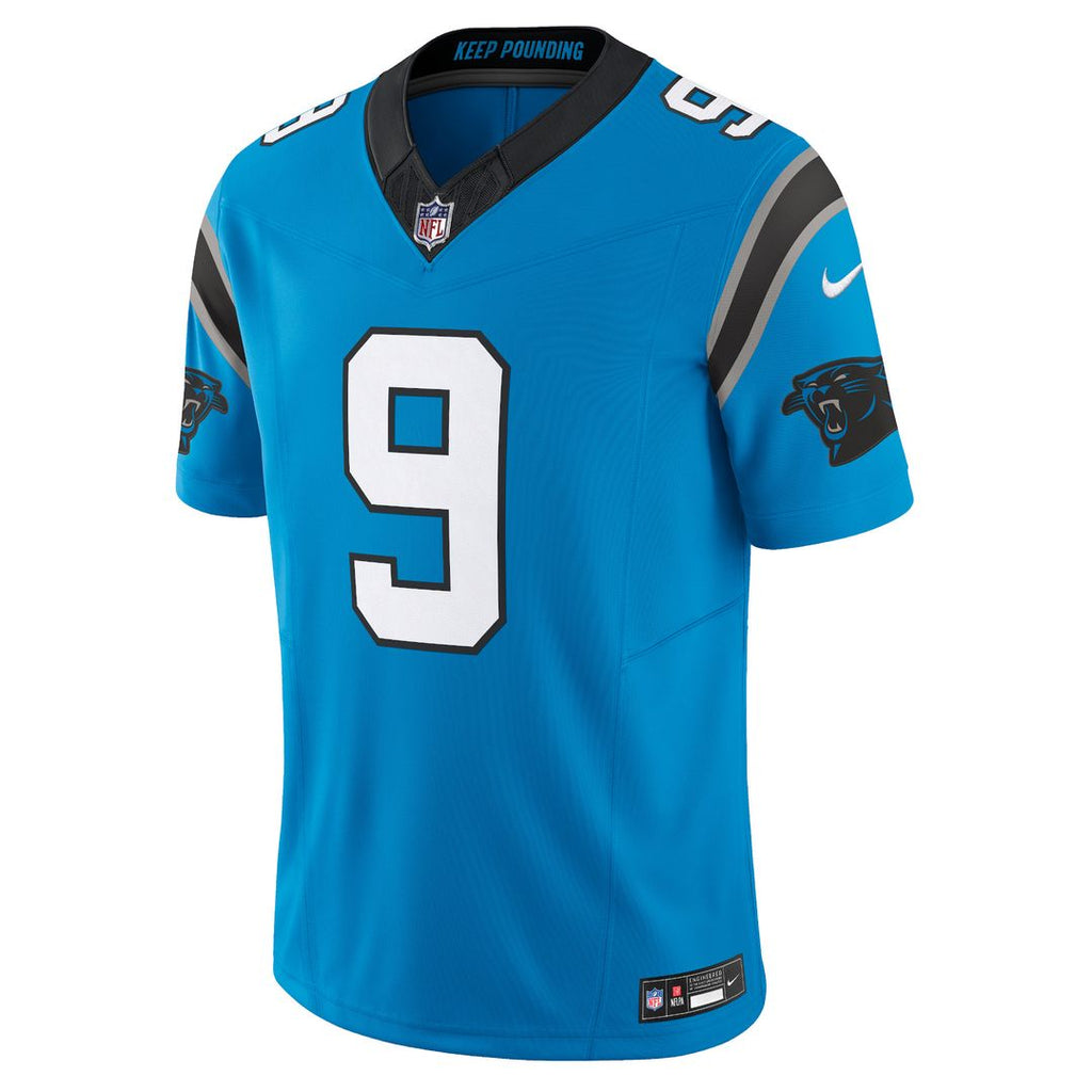 Bryce Young Carolina Panthers Nike Vapor F.U.S.E. Limited Jersey - Blue Official NFL Team Apparel Football Fan Gear