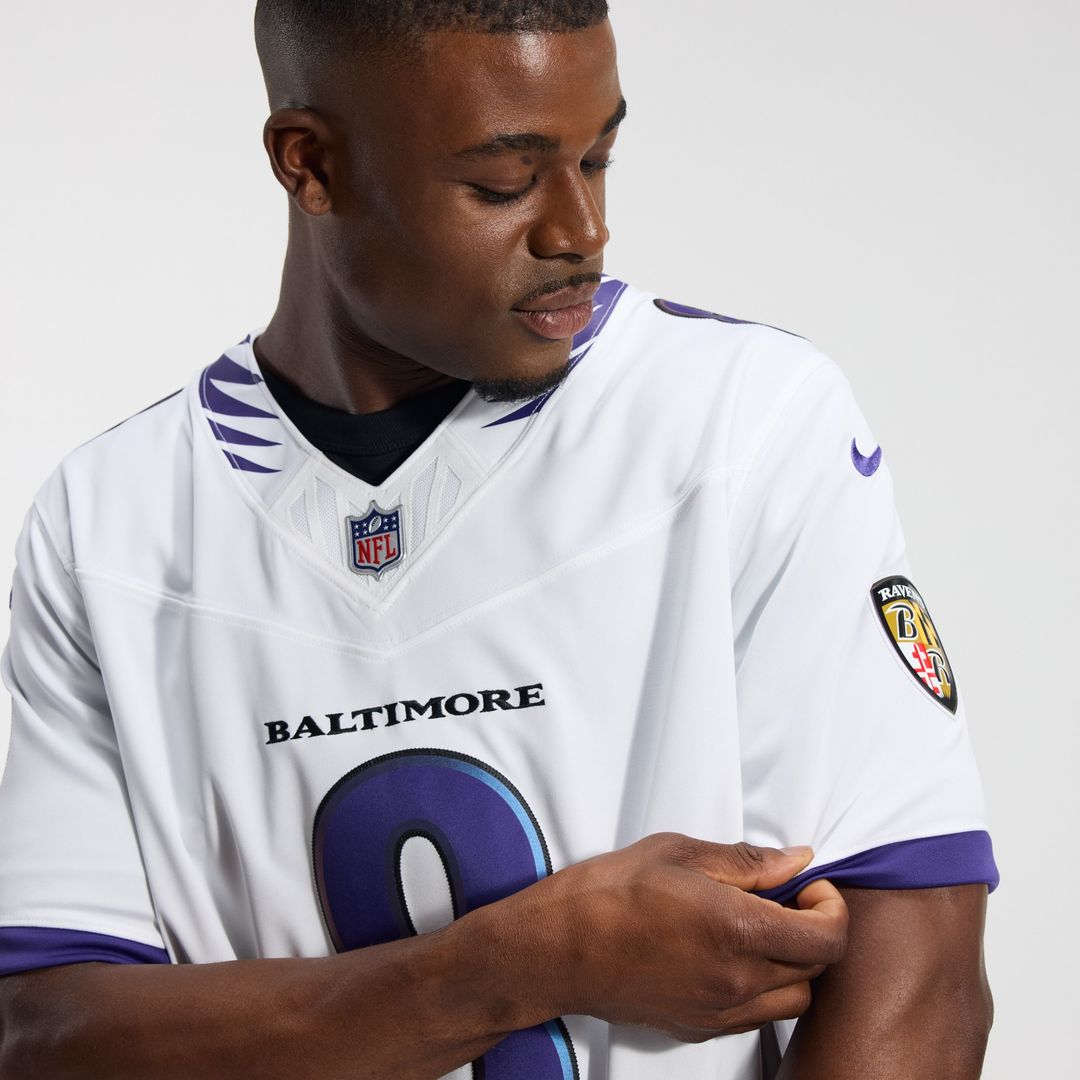 Lamar Jackson Baltimore Ravens Nike Vapor F.U.S.E. Stitched Limited Jersey - Purple Official NFL Team Apparel Football Fan Gear