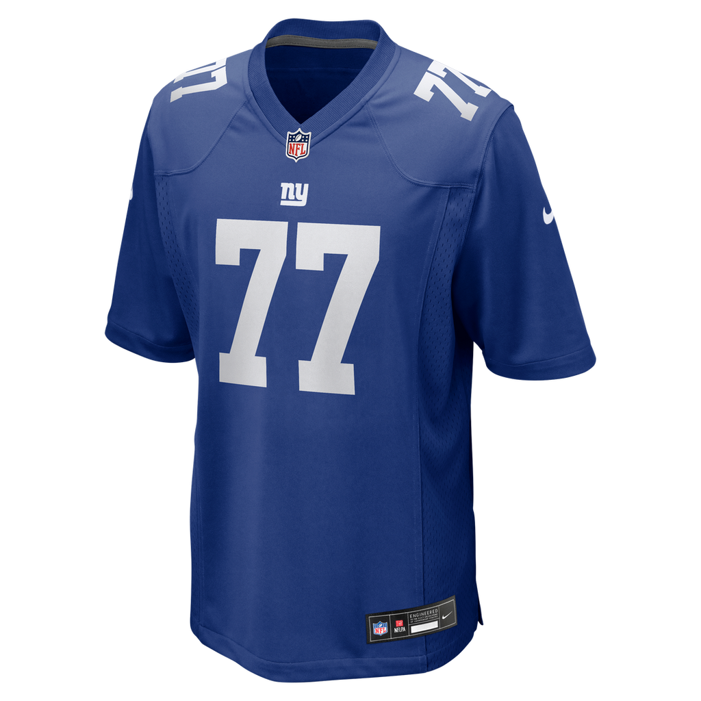 Daniel Faalele New York Giants Nike Team Game Jersey - Royal Official NFL Team Apparel Football Fan Gear