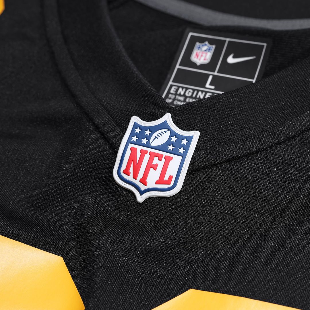Aaron Rodgers Pittsburgh Steelers Nike Alternate Game Jersey - Black Official NFL Team Apparel Football Fan Gear