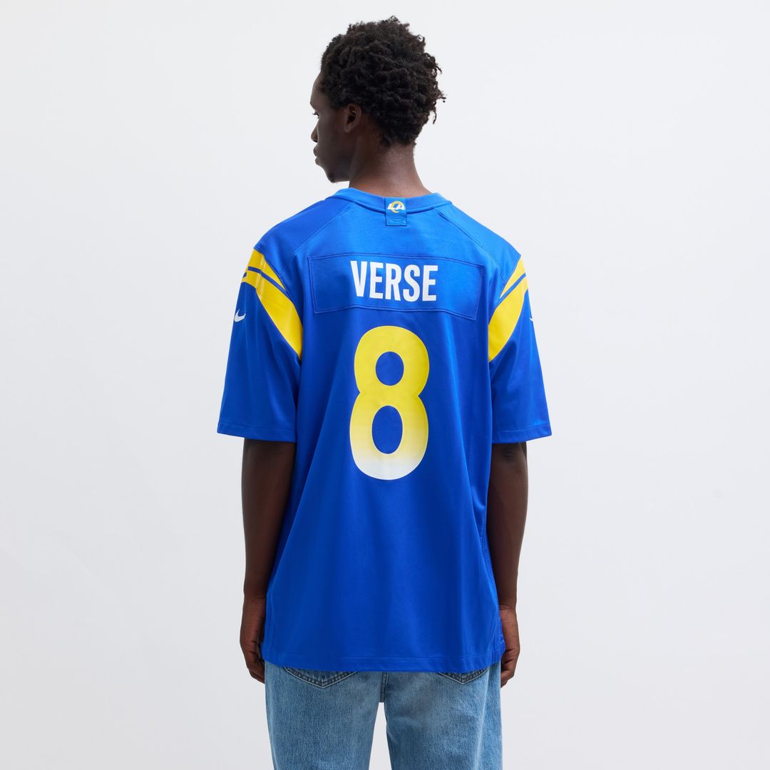 Jared Verse Los Angeles Rams Nike Player Game Jersey - Royal Official NFL Team Apparel Football Fan Gear