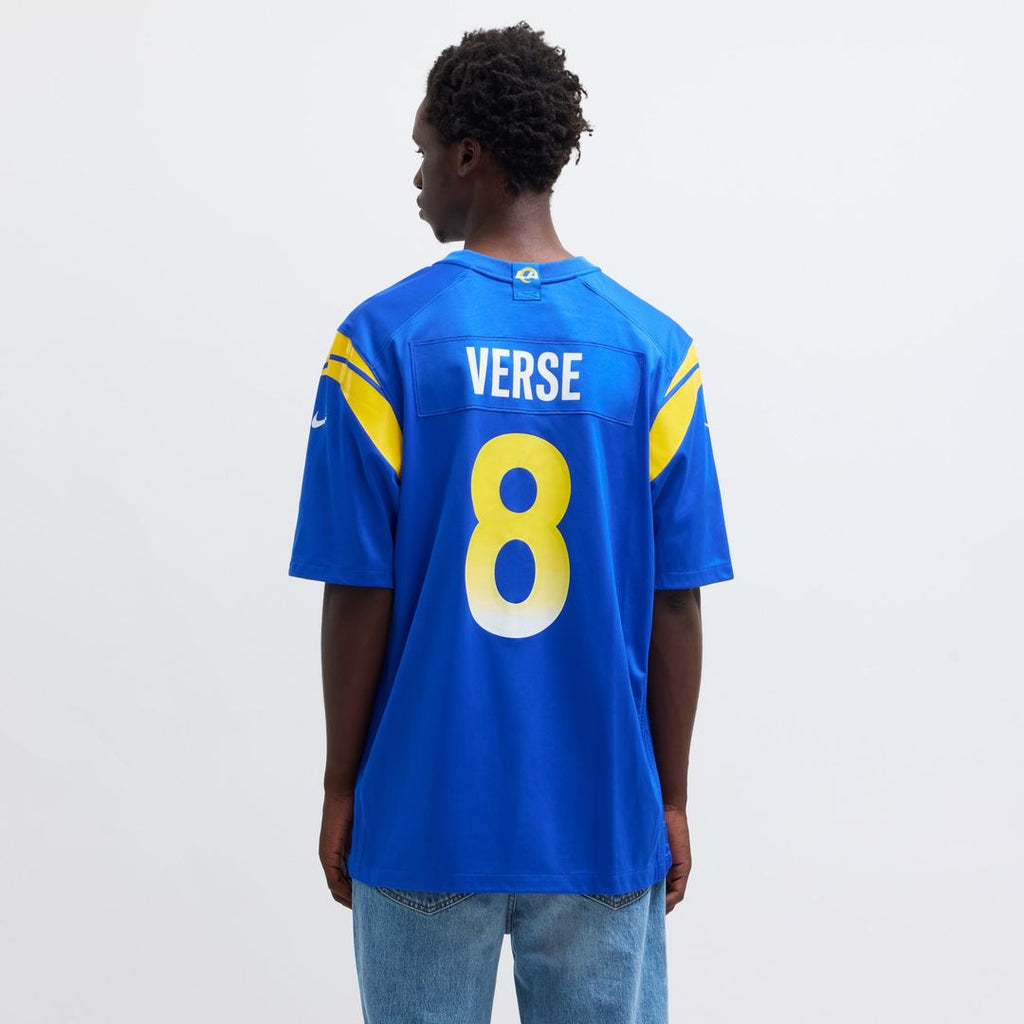 Jared Verse Los Angeles Rams Nike White Game Player Jersey - White Official NFL Team Apparel Football Fan Gear