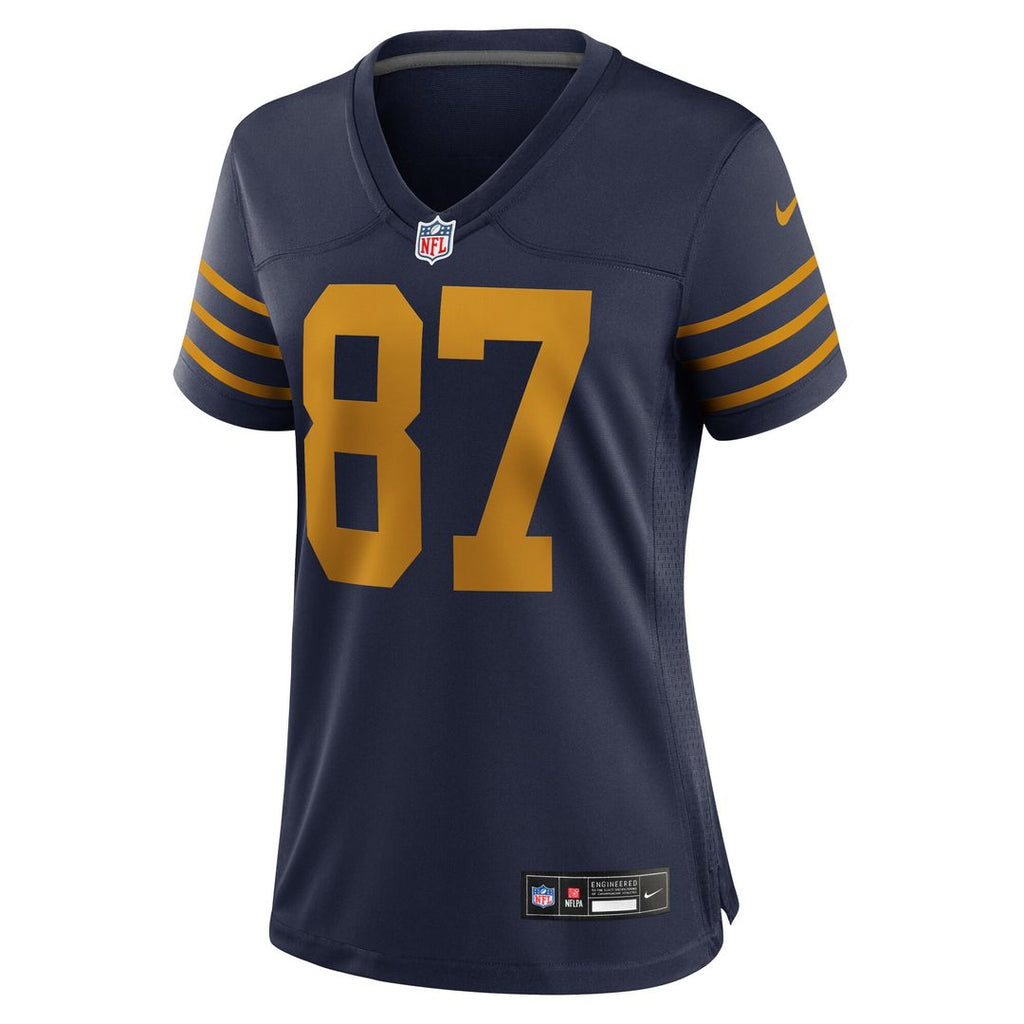 Romeo Doubs Green Bay Packers Nike Women's The 1923 Classic Game Jersey - Navy Official NFL Team Apparel Football Fan Gear