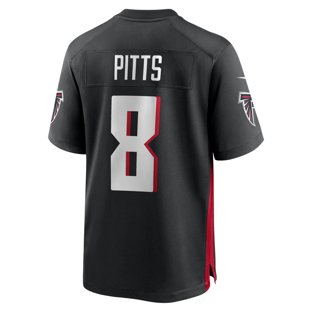 Kyle Pitts Atlanta Falcons Nike Game Jersey - Black Official NFL Team Apparel Football Fan Gear