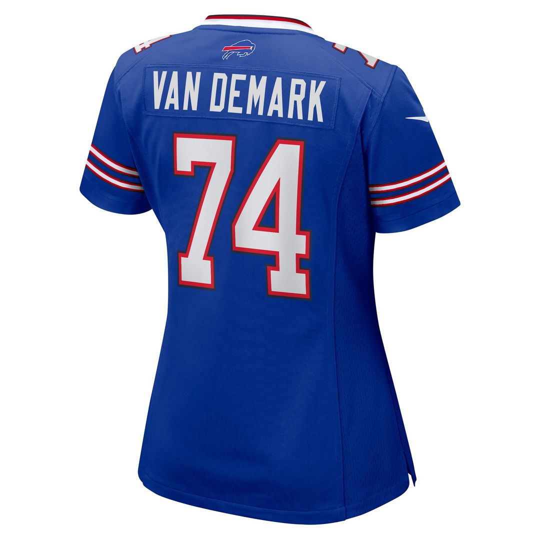 Ryan Van Demark Buffalo Bills Nike Women's Game Player Jersey - Royal Official NFL Team Apparel Football Fan Gear