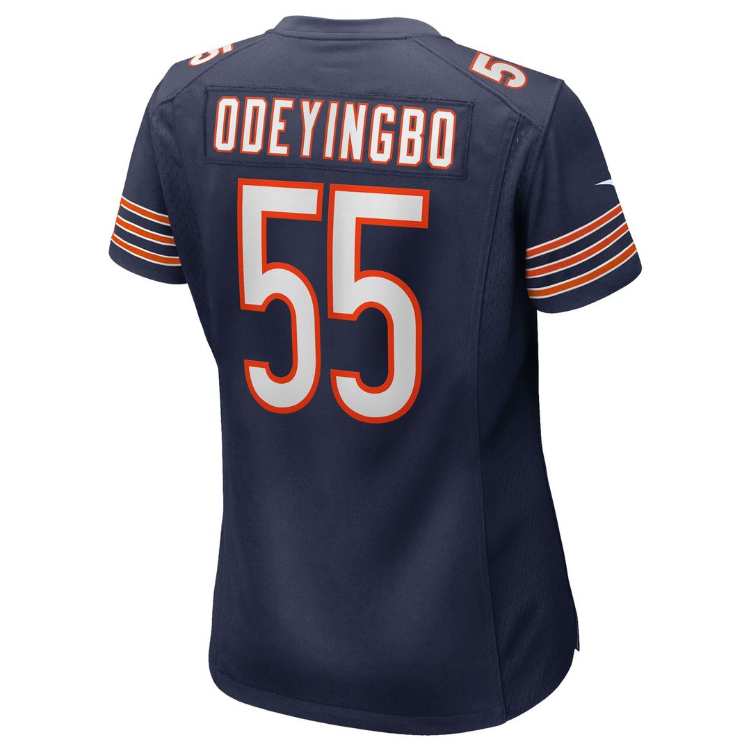 Dayo Odeyingbo Chicago Bears Nike Women's Team Game Jersey - Navy Official NFL Team Apparel Football Fan Gear