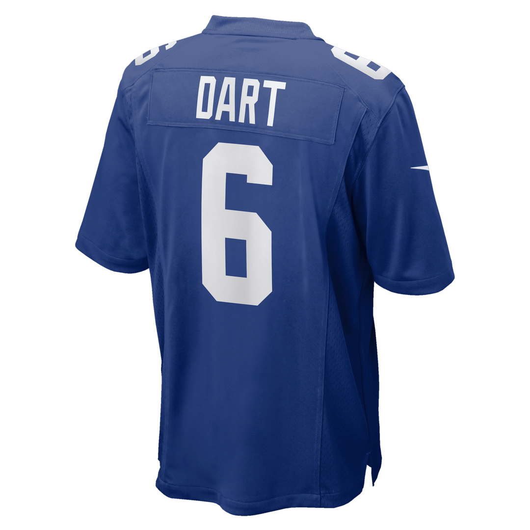Jaxson Dart New York Giants Nike Game Jersey - White Official NFL Team Apparel Football Fan Gear